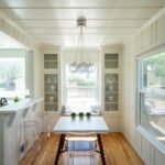 Renovated modern kitchen interior